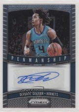 2019-20 Panini Prizm Penmanship Devonte' Graham #PM-DGR Auto 1b8