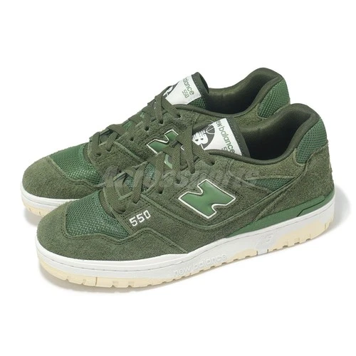 New Balance 550 NB Nori Green Men Casual Lifestyle Shoes Sneakers BB550PHB-D
