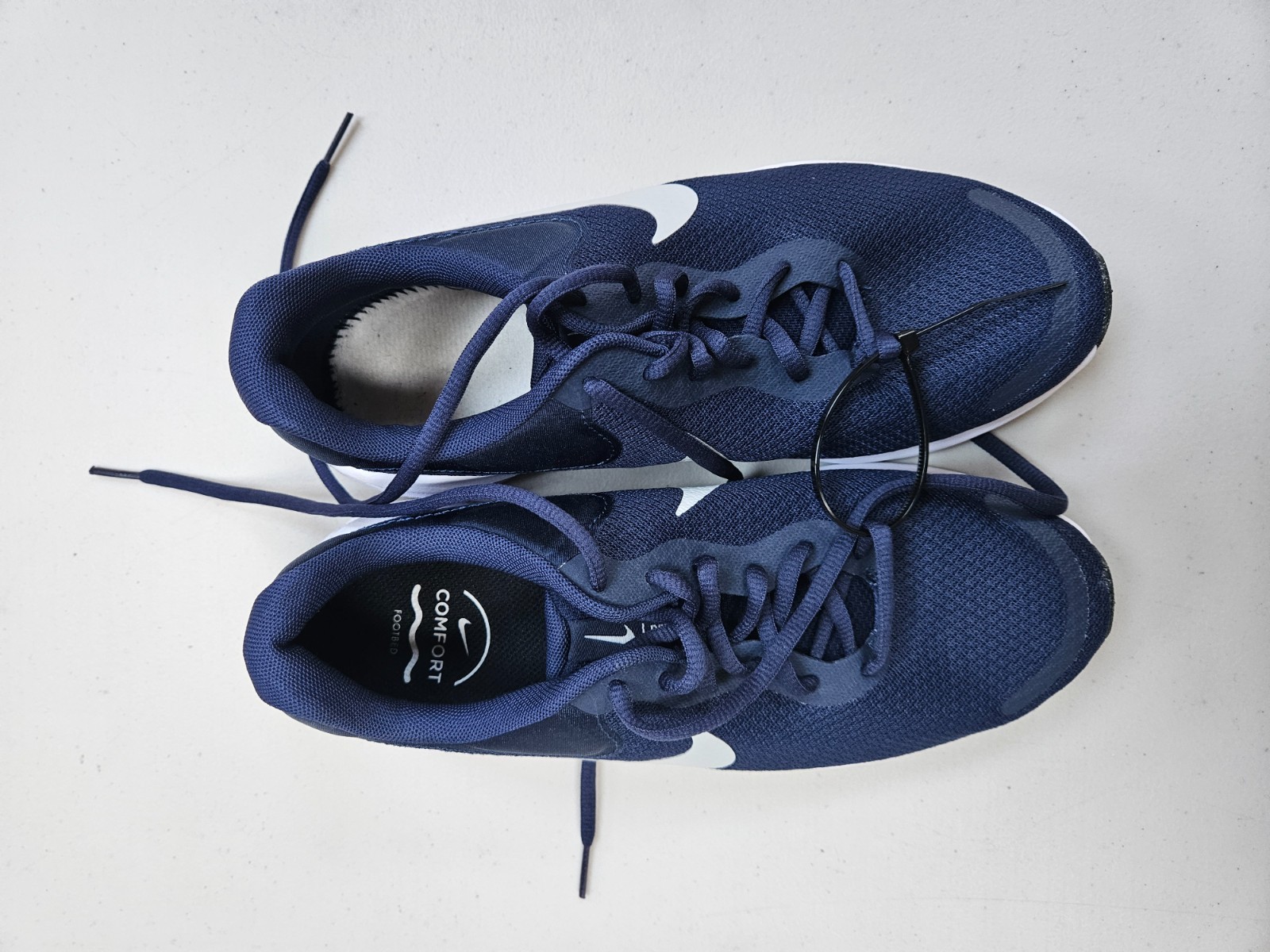 Nike Revolution 7 Running Trainers Midnight Navy UK 6 EU 40 – Ex Display image 4
