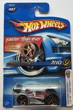 2005 Hot Wheels First Edition DROP TOPS Mid Drift 7/10 (FTE Hub Wheels)