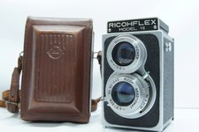 MINT in Case Ricohflex Model VII TLR Medium Format Camera 80mm F3.5 Lens JAPAN
