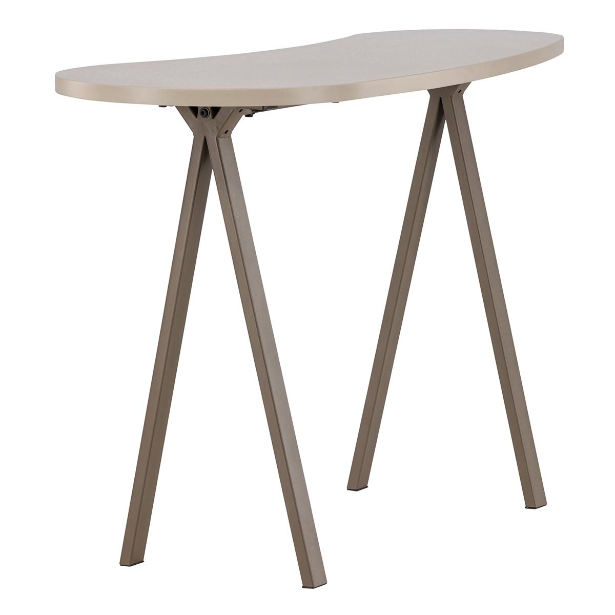 Bureau Holmestrand 115cm beige pour aménager un coin télétravail cocooning