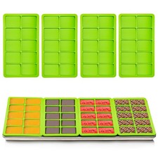 Large 10 Cavity Silicone Tray Dividers for Harvest Right Freeze Dryer Large T...