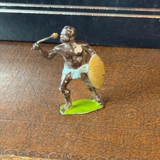 Vintage Britains Lead ZULU Warrior (I Combine Postage)