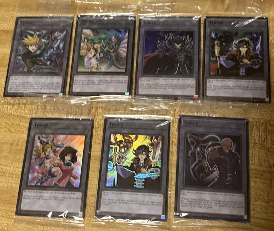 7 sealed Token Cards MTG 1st edition Yugioh Supreme darkness,  Alliance Insight - Image 2 of 4