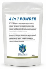 4 in 1 POWDER 100g - Salmonella - Coccidiosis - Canker - E. Coli - by CuMed Phar