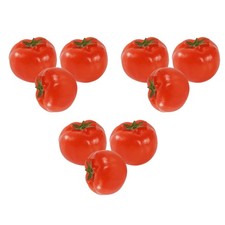 9 PCS Lifelike Vegetable Models Artificial Mini Cherry Tomato Fake Fruit Decor