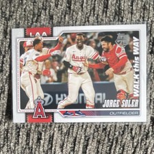 Jorge Soler 2026 Topps Series 1 Walk This Way LA Angels Baseball Card #162