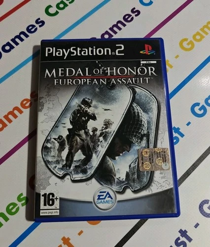 MEDAL OF HONOR EUROPEAN ASSAULT PLAYSTATION 2 PS2 PAL ITALIANO COME NUOVO