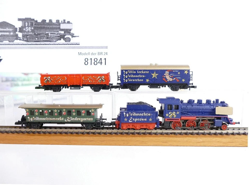🇩🇪 Märklin mini club Spur Z.. 81841 Startpackung " Weihnachtszug " - Bild 4 von 4