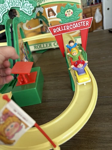 Cabbage Patch Kids Roller Coaster Play Set Toy Doll Gtg HTF Rare Display Only