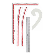 Tailoring Ruler Set L Scale Hip Curve Leg Curve Armhole Gridding Scale