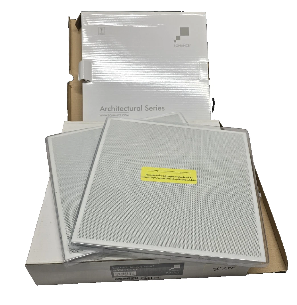 SONANCE ARCHITECTURAL SERIES A8SM:PF Pair 2 92757 Metal-Square
