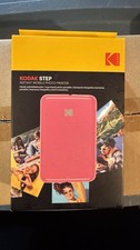 Kodak Step Mobile Instant Photo Printer Portable Zink 2x3 Mini Printer Pink NEW