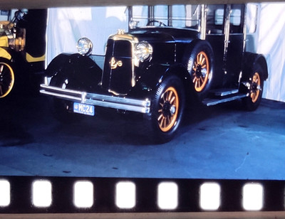 1924 Panhard et Levassor X47 Limousine French Car Photo Slide vtg