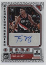 2023-24 Panini Donruss Optic Signature Series Kris Murray #SS-MUR Auto 11e1