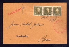 Beleg Feldpostamt 239 nach Bozen 1