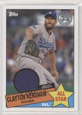 2020 Topps 1985 Topps Baseball All-Stars Relics Clayton Kershaw #85ASR-CK 7ka