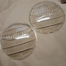 1933-1934 Ford Headlight Lenses Head Lamp Glass Pr Car Commercial Pickup Coupe