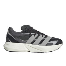 adidas Lightblaze Lace Up  Mens Black, Grey Sneakers Casual Shoes JH6943-A
