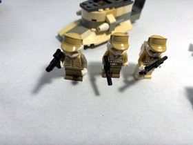 LEGO Star Wars LOT:Plo Koon's Jedi 8093, battle pack 8083 8084 Yellowed see desc