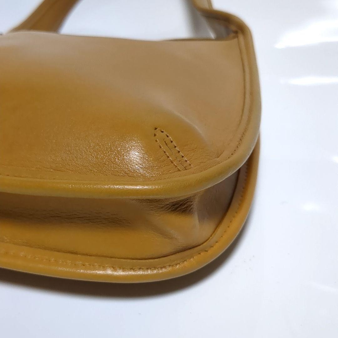 OLD COACH Ergo 9020 Zip Hobo Shoulder Bag Yellow Vintage OLD COACH Ergo 9020 Zip Hobo Shoulder Bag Yellow Vintage