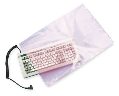 Zoro Select 2EWK9 Open Poly Bags, 4 mil, Pink, None, 1000 PK
