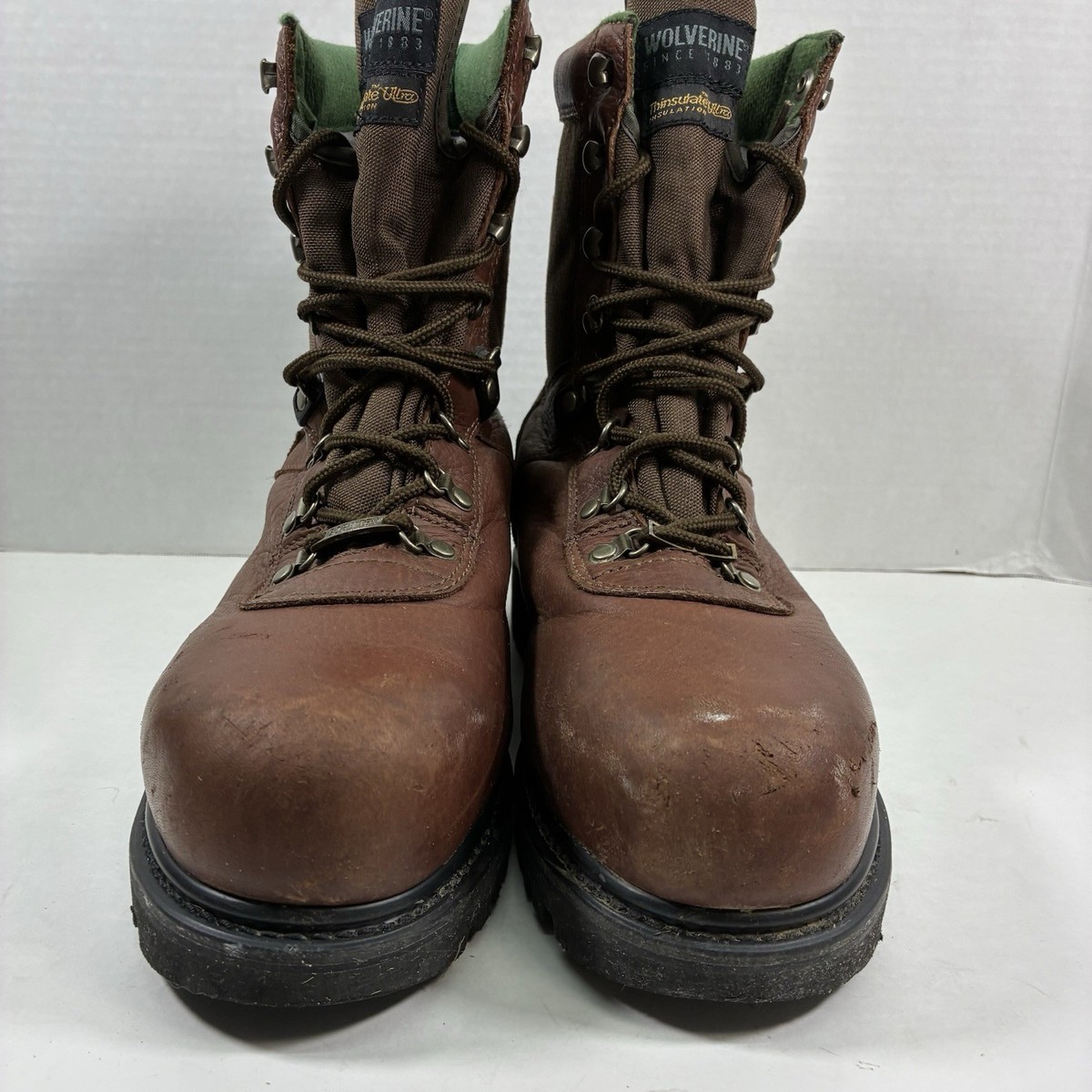 Wolverine Mens 9M Brown‎ Leather Rugged Chukkas Gorpcore Workwear Durable Boots Wolverine Men main image 3