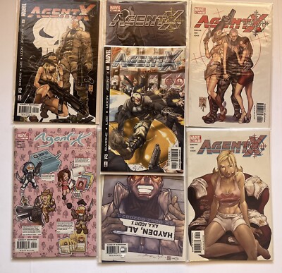 Agent X #1, 2, 3, 4, 5, 6, 7 2002, Marvel