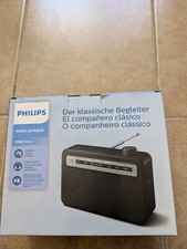 Phlips Portable Fm/Am Radio Tar2506/79 Black New