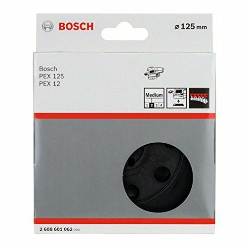 Bosch PEX 125 PEX 12 PEX 400 125mm Hard Velco Backing Pad 2608601062 Sander - Picture 2 of 4
