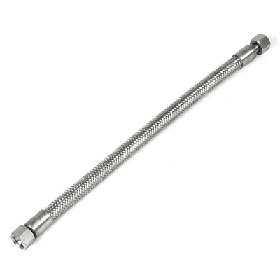 1/2'' x 18'' Stainless Steel Compressed Air Line Metal Flex Hose Compressor Tube