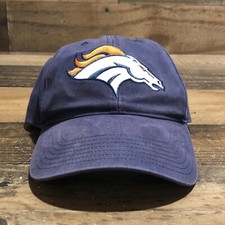 Denver Broncos Hat Strapback Dad Cap Youth Kids Blue NFL Football Casual - READ
