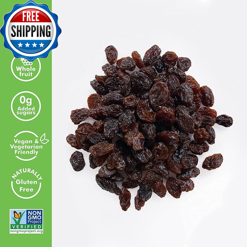 California Sun-Dried Raisins - (6 Pack) 1 Oz Snack-Size Box - Dried Fruit Snack - Picture 3 of 13