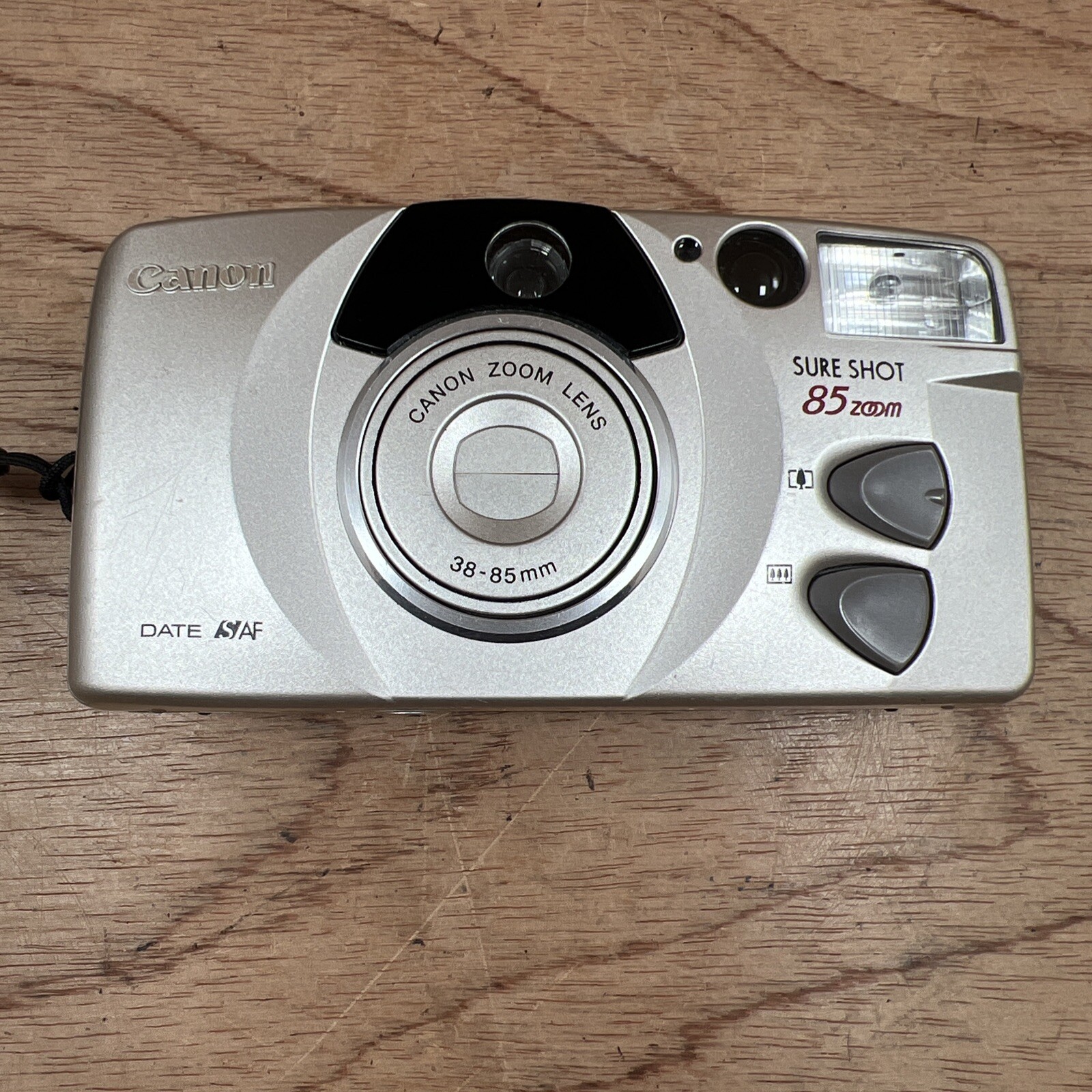 Canon Sure Shot 85 Zoom 35mm SAF Point And Shoot Film Camera 3885mm WORKS READ eBay