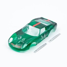 Policar Super Lamborghini Miura P400 Carrozzeria Slot Car Body Grün Lexan 1:24