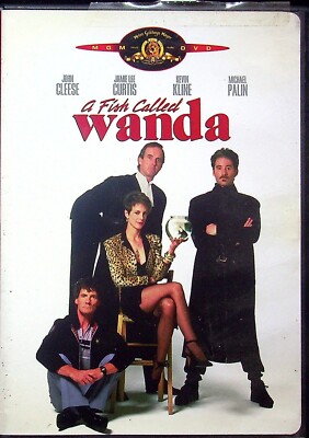 A FISH CALLED WANDA BY MGM DVD COMEDY JOHN CLEESE JAMIE LEE CURTIS (1988)