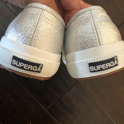 superga womens silver
