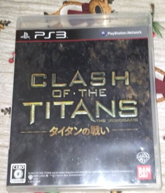 Clash of the Titans: The Videogame PS3 Sony PlayStation 3, 2010 W/ Manual  tested 722674110280