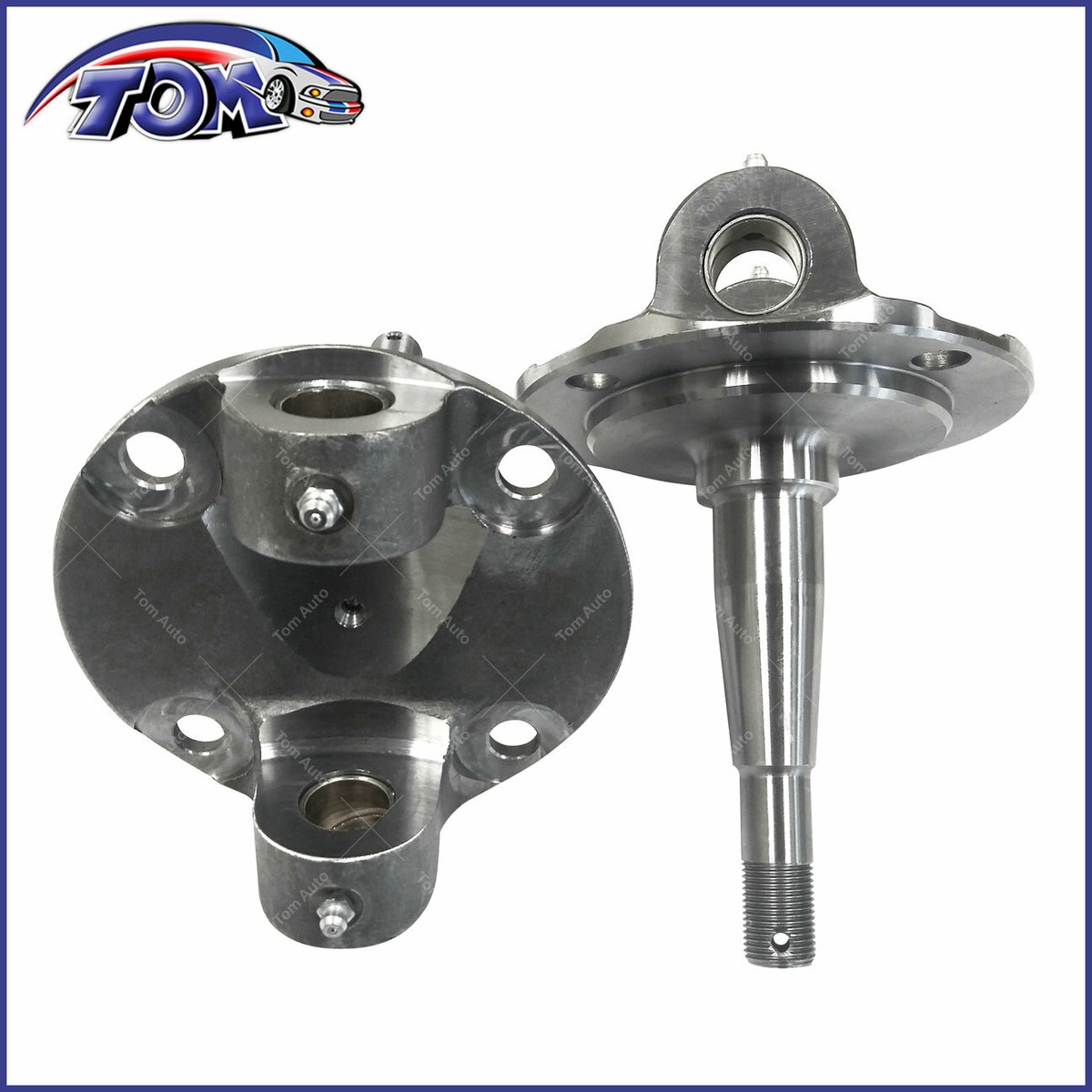 Straight Axle Round Spindle With King Pin Kit For 1928-1948