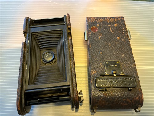 Vintage Kodak Jr No. 1A Autographic Camera - 第 1/5 張圖片