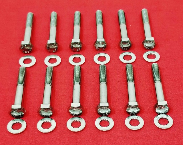 SBF FORD INTAKE MANIFOLD BOLTS KIT STAINLESS STEEL HEX SET 260 289 302