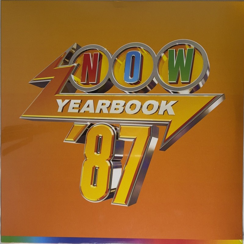 Various - NOW Yearbook 1987 (2024) *NEW Sealed Triple Orange Vinyl LP*