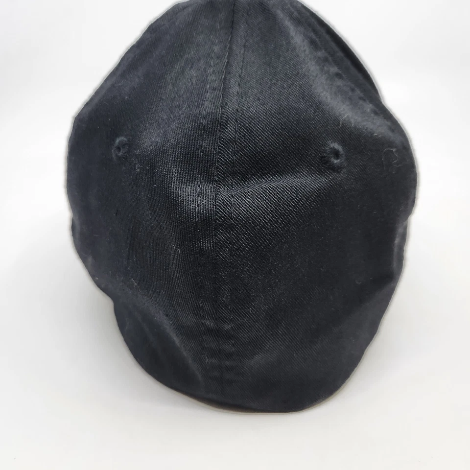 Бейсболка с логотипом Honda серая вышитая Flexfit черная S/M бывшая в употреблении - Изображение 3 из 4