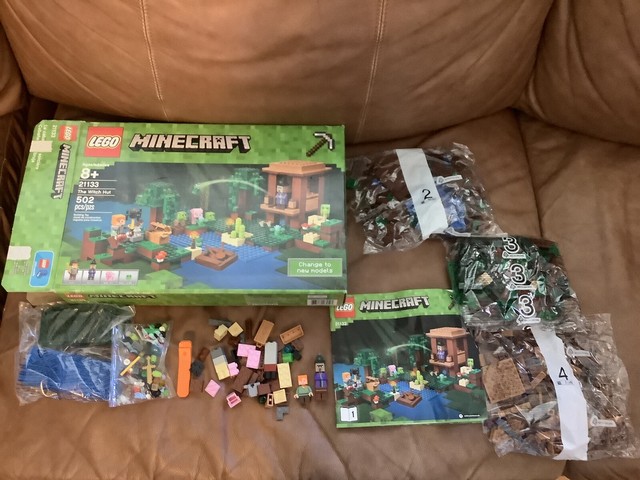 lego minecraft the witch hut 21133