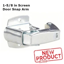 3 PACK 1-5/8" Screen Door Spring Catch Holder Roller Action Snap Arm Latch NEW