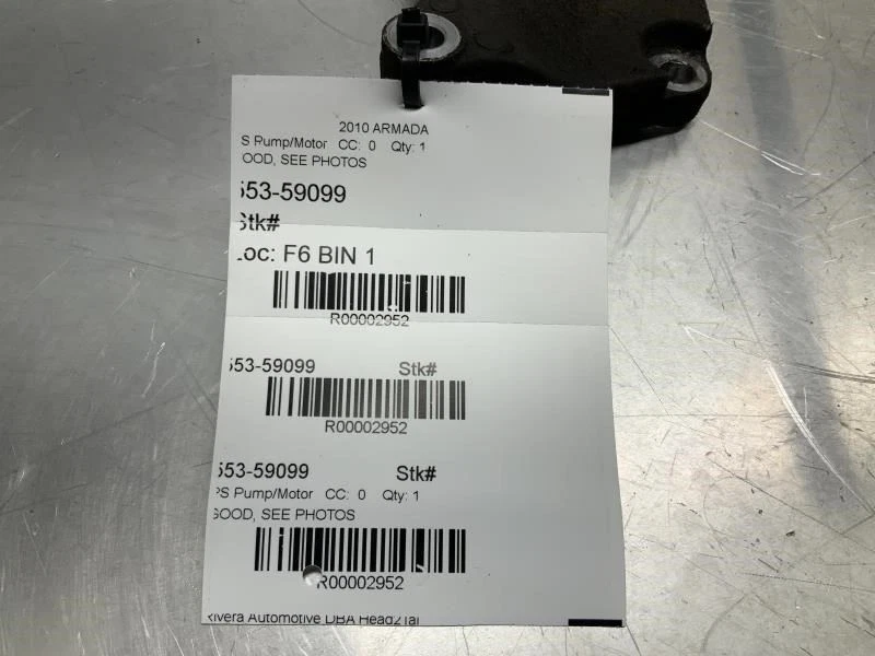 2004-2015 年日产 Armada/Titan 04-08 英菲尼迪 QX56 动力转向泵 原始设备制造商 — 第 3/4 张图片