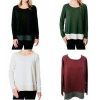 Kersh Ladies' French Terry Boatneck Top Free Shipping M15 Kersh Ladies' French Terry Boatneck Top Free Shipping M15