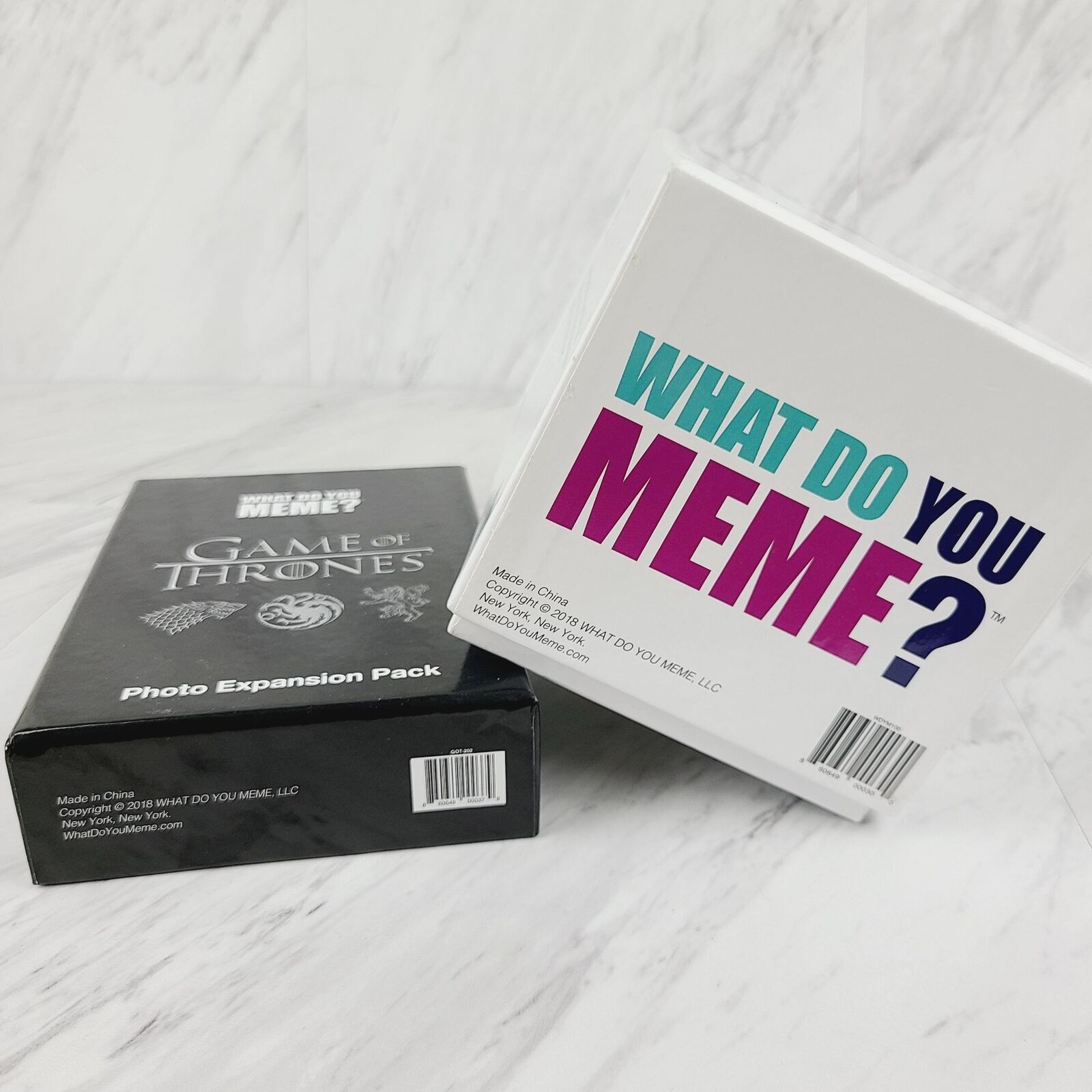  WHAT DO YOU MEME? Game of Thrones Photo Expansion Pack Designed  to be Added to Core Game : Toys & Games