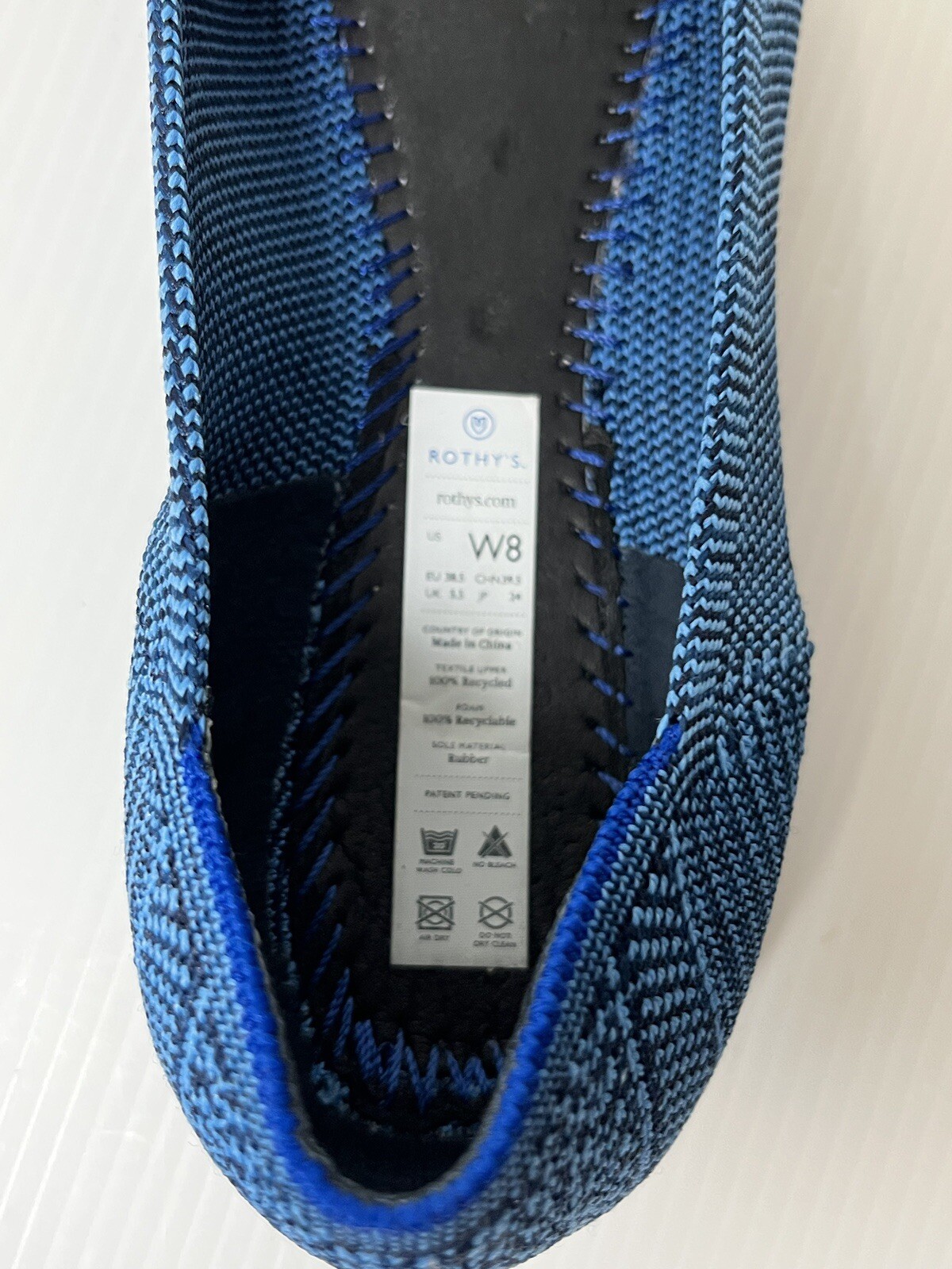 Rothy’s RETIRED The Point in LAPIS Python BALLET … - image 8